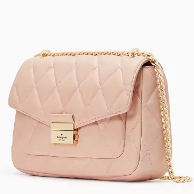 Kate Spade Carey Quilted Flap Shoulder Crossbody Bag
